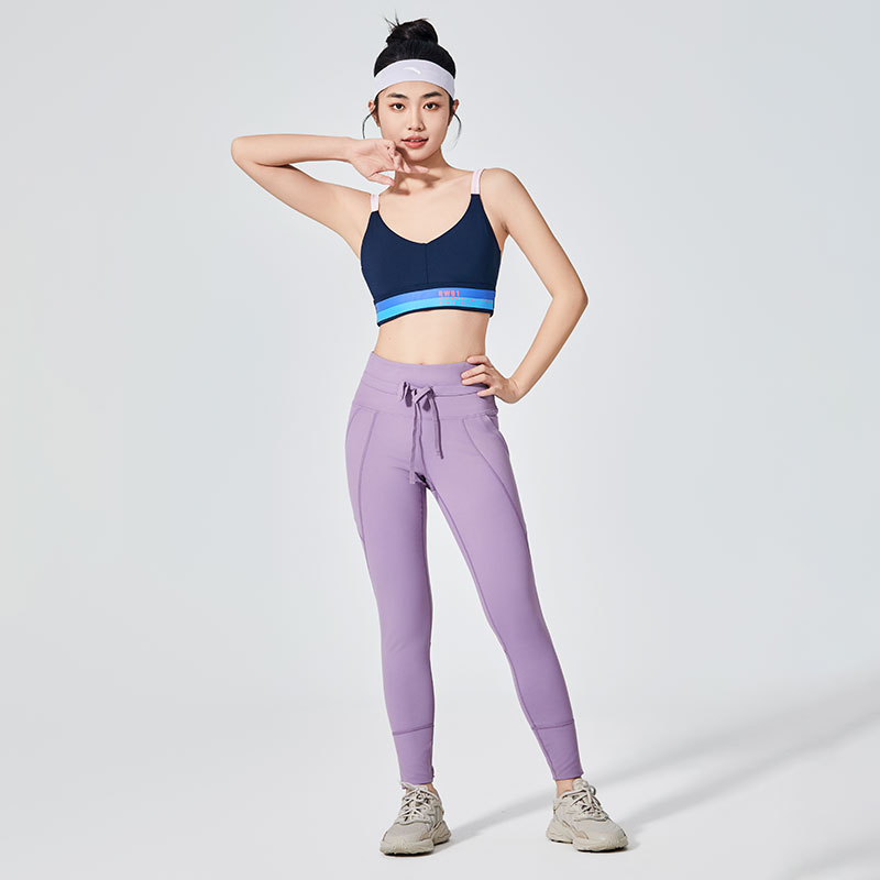 Women Lace-up Sports Leggings